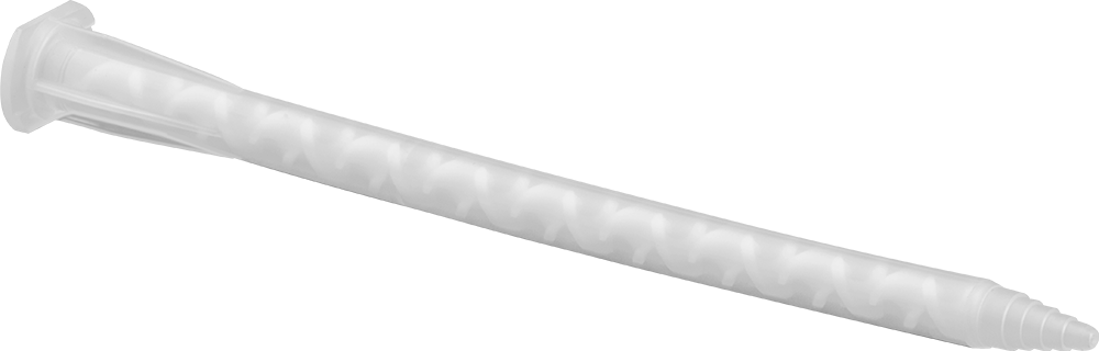 İki Parçalı Kartuş için Bayonet Bağlantılı 5.9 inç Uzunluğunda 5 Kademeli Uçlu Nozul — 1:1, 2:1, 4:1, 10:1, Bayonet, 5 Kademeli