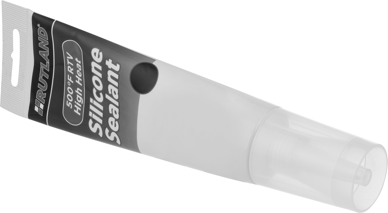 Silikon Sızdırmazlık Maddesi, Rutland 500°F RTV Yüksek Isı, 2.7 FL. oz., Siyah — Boru, Glass, Masonry, Metal, Plastic, Rubber, Wood, Meta…