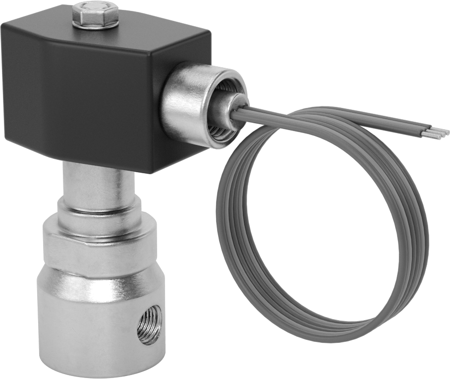 304 Paslanmaz Çelik Gövdeli Solenoid Açma/Kapama Vanası, Kriyojenik Sıvılar için, 1/4 NPT Dişi