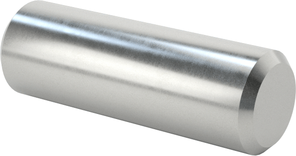 0.001 inç Çaplı Büyük Boy Pim, Alaşımlı Çelik, 1/8" Çap, 3/8" Uzunluk