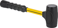 Dead Blow Tokmak, PVC Plastik Yüz, Fiberglas Sap