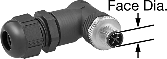 Mikro M12 Konektör