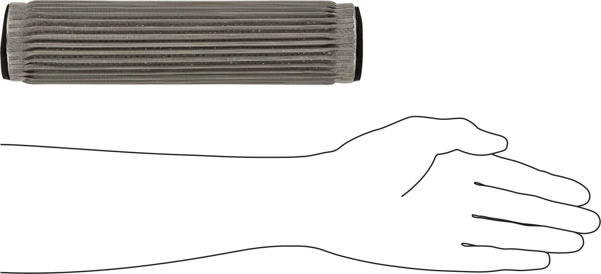 Buhar için Filtre Kartuşları, 10" Htx2-1/2" Dış Çap