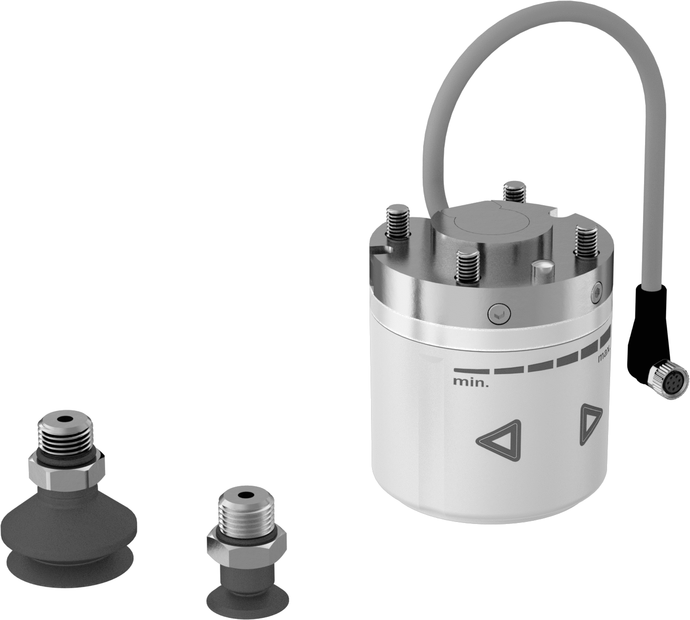 Robot Hazır Vakum Kaldırıcı, Universal Robots Ur3 için, Ur5 ve Ur7 Kollar, Elektrikli — Vakum Kaldırıcı, 50 mm, Schmalz