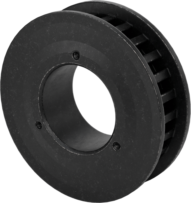 Yüksek Mukavemetli HTD Triger Kayışı Kasnağı, 12 mm Maksimum Kayış Genişliği için, Burç Montajı, 74.6 mm Dış Çap