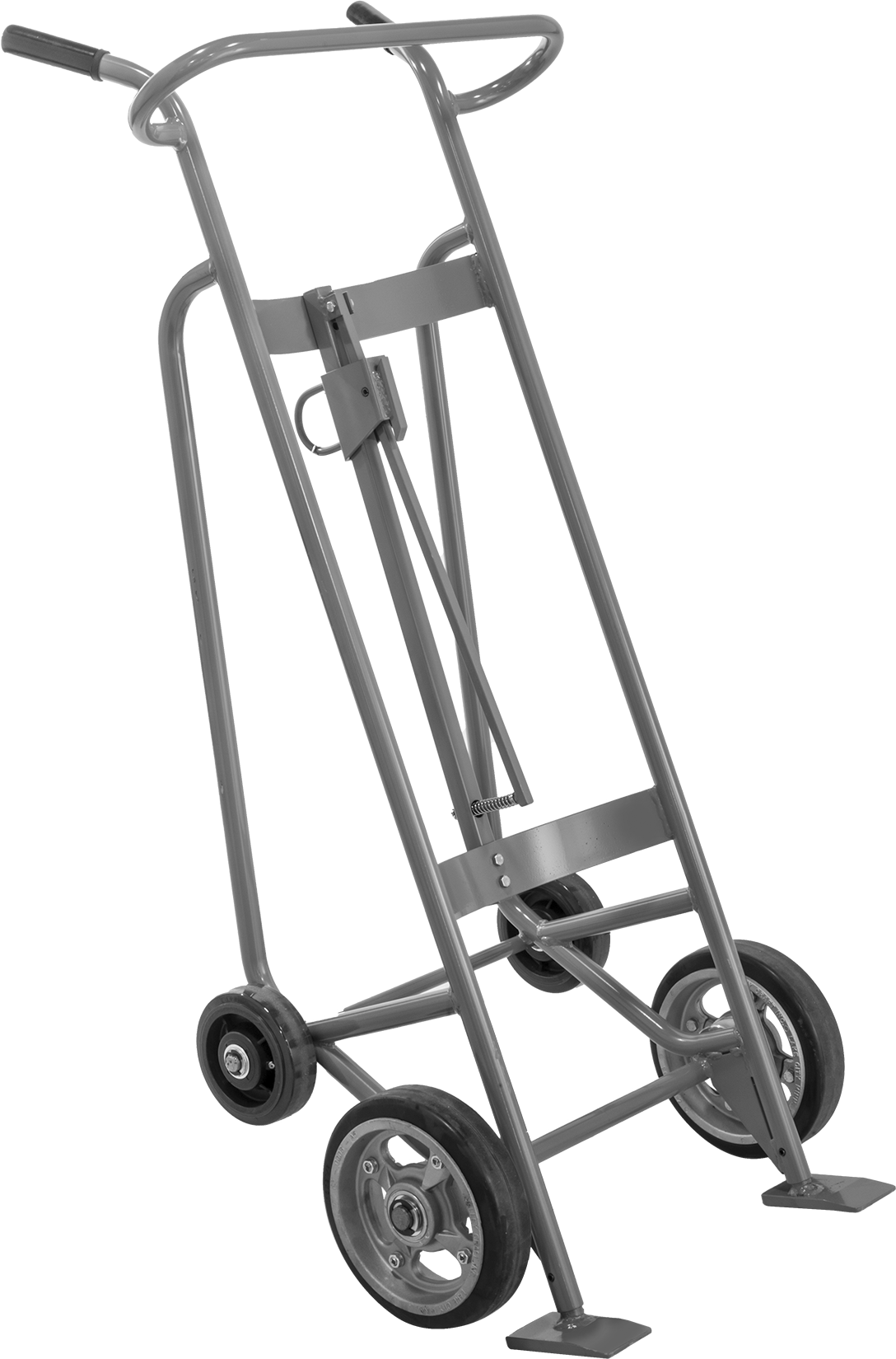 Stable-Ride Varil Arabası, Yaylı Jant Tespiti, Çelik, 24.5" Genişlik x 59" Yükseklik Toplam
