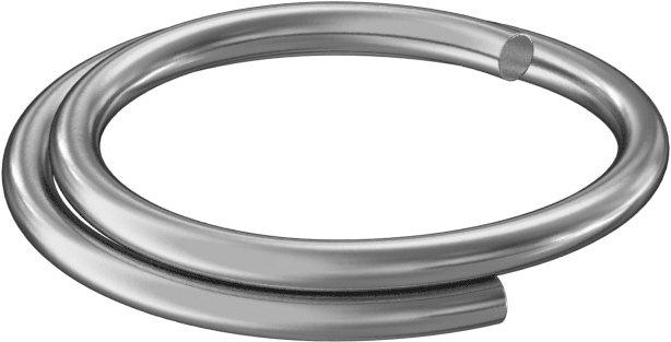 Sarmal Çatal Pimler, 18-8 Paslanmaz Çelik, 3/16" ila 1/4" Çatal Pim Çapı için