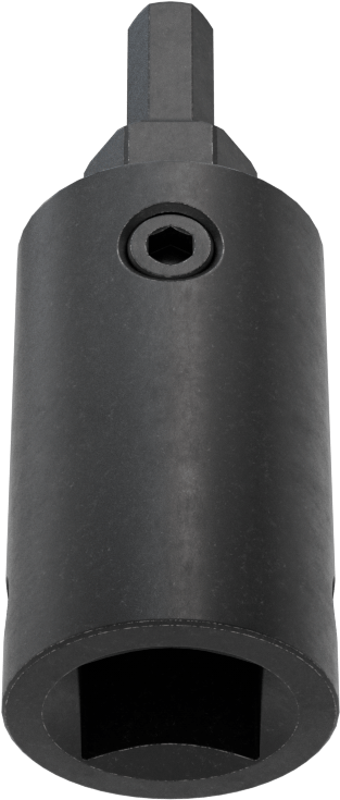 Kısa Darbeli Altıgen Uçlu Soket, 1/2" Kare Tahrik, 6 mm Tahrik Boyutu