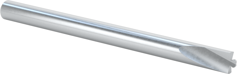 O-Ringler için Karbür Kuyruklu Freze Ucu, 2 Yiv, 1.78 mm O-Ring Genişliği için