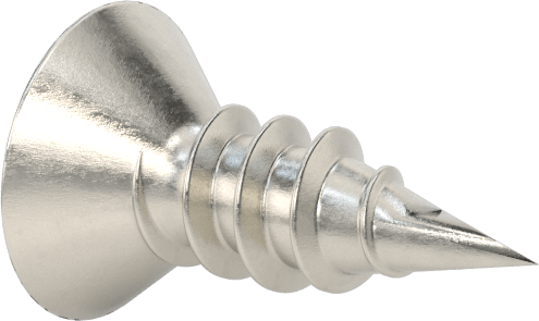 Paslanmaz Çelik Phillips Oval Başlı Diş Açıcı Vidalar, M2.2 Vida Boyutu, 6.5 mm Uzunluk