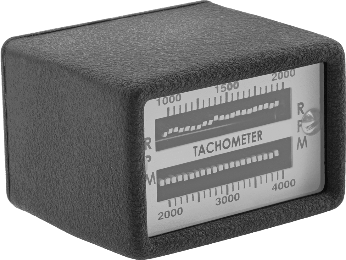 Yüzey Temaslı Takometre — 1,000 rpm ila 4,000 rpm, ±0.5%, 3"