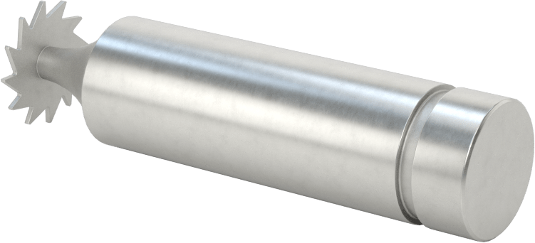 Anahtar Yuvası Uçlu Freze, Kobalt Çelik, 1/2" Çap x 0.020" Kalınlıkta Freze