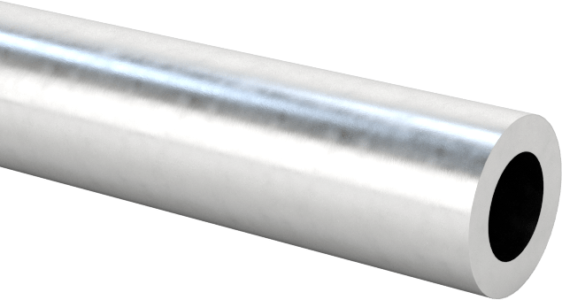 Kolay Bükülebilen Alüminyum Boru, 1/8" Dış Çap, 0.025 inç Duvar Kalınlığı