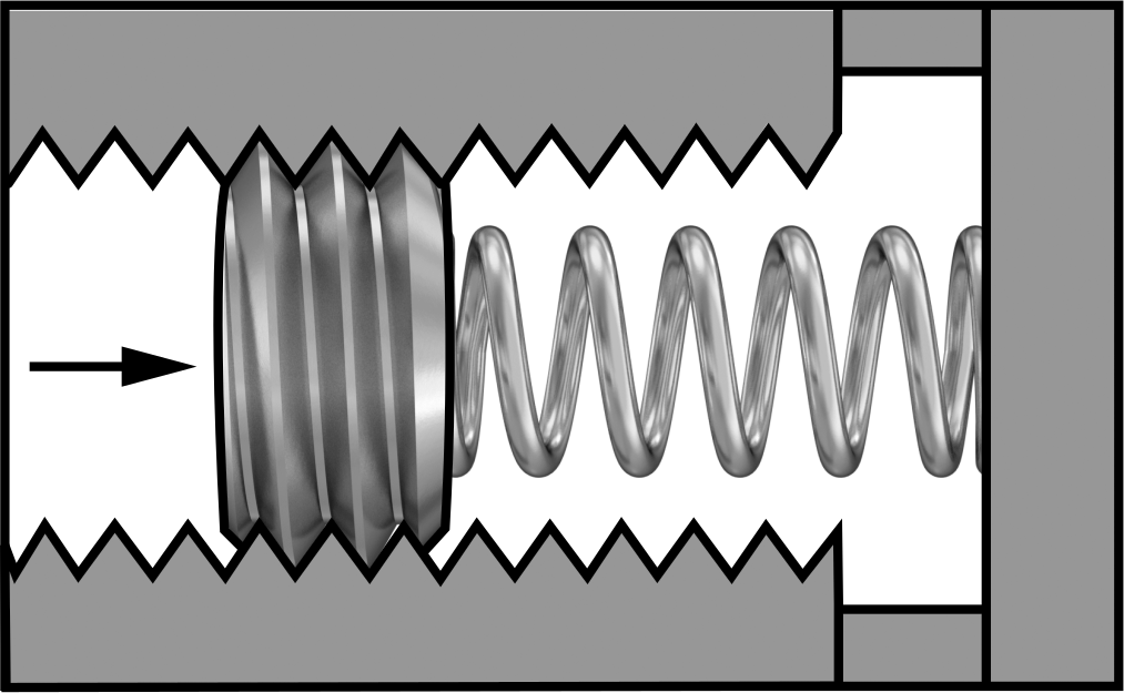 Screw Used to Adjust Spring Tension