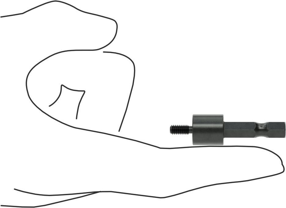 Montaj Ucu, M5 x 0.8 mm Dişli Ek Parçaları Açma için