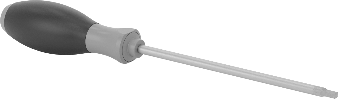 Tornavida, 3 Numaralı Kare Ucu, 10-1/2" Toplam Uzunluk — No. 3, Sürücü, Ultra Grip