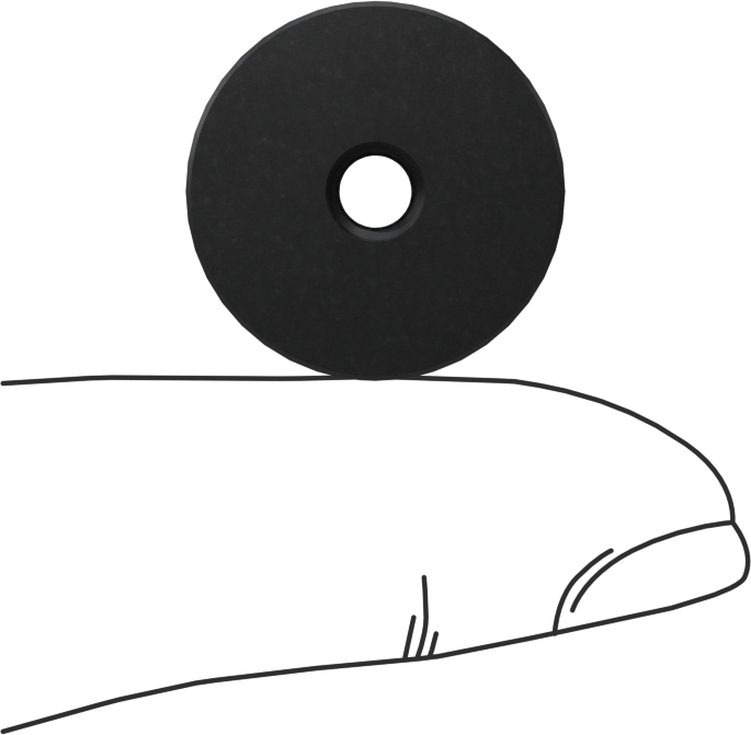 Çelik tırtıllı tutma düğmesi, M5 x 0.8 mm Dişli Delik, 19 mm Çaplı Başlık