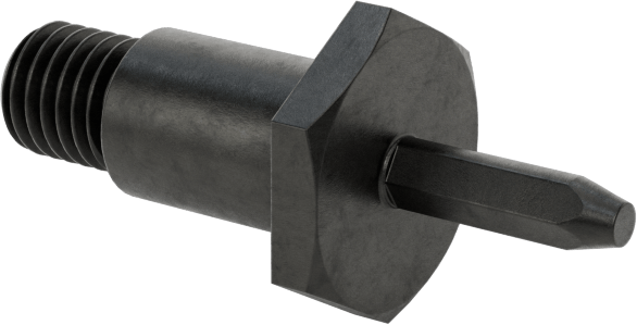 Dişli Yer Belirleme Pimi, 1/8" Çap x 7/16" Yüksekliğinde Elmas Başlık