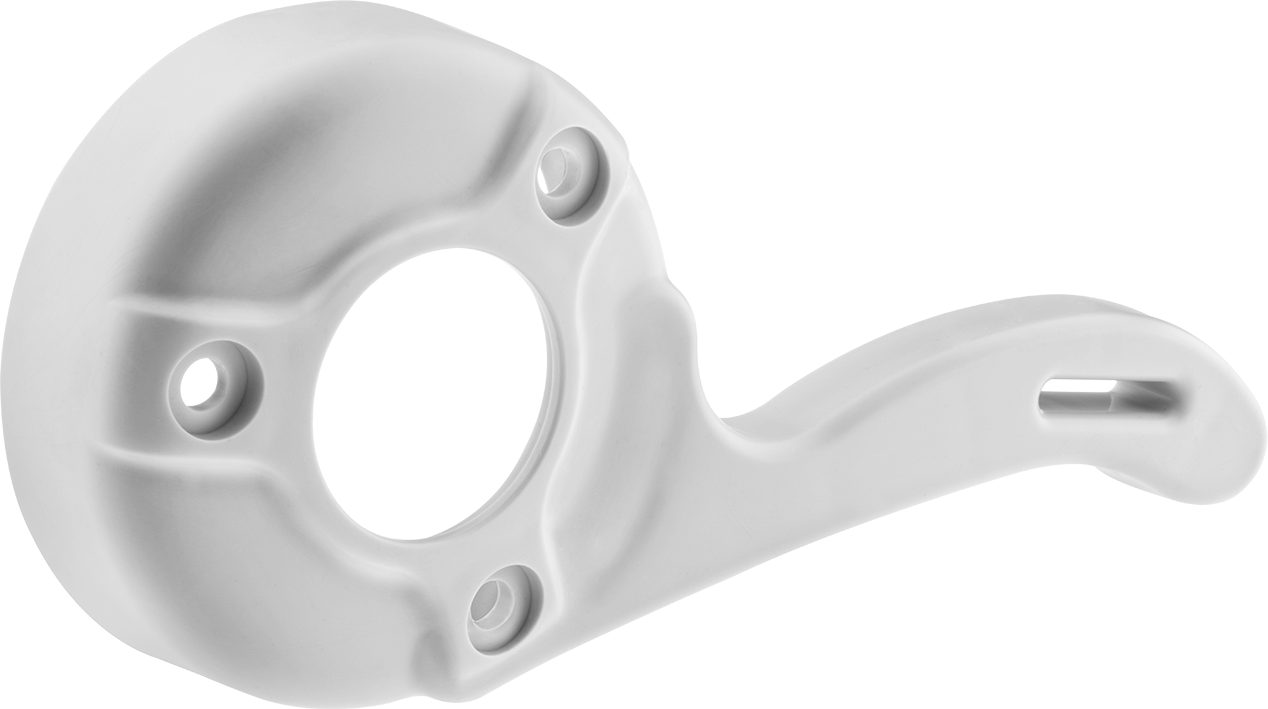 Kapı Topuzu-Kolu Dönüştürücü, 2-1/8" ila 2-3/8" çaplı topuz için