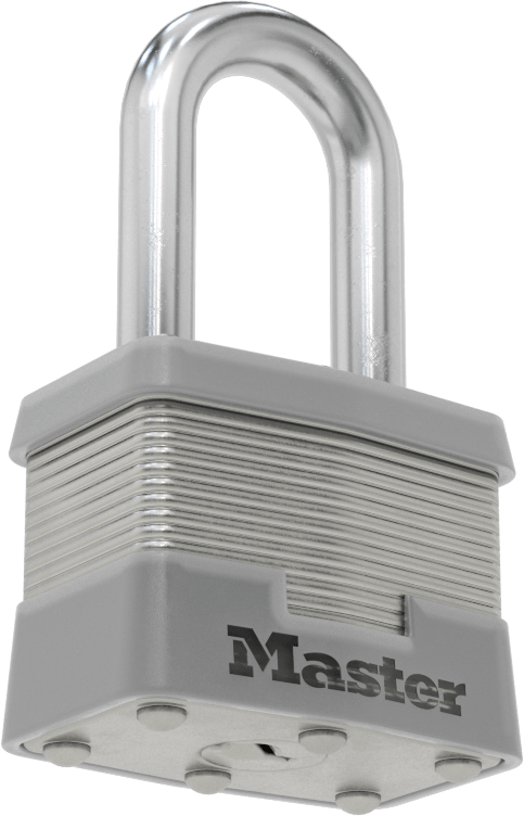 Lamine Çelik Gövdeli Asma Kilit, 1-1/2" Dikey Boşluklu, Master Lock 81 Aynı Anahtarlı
