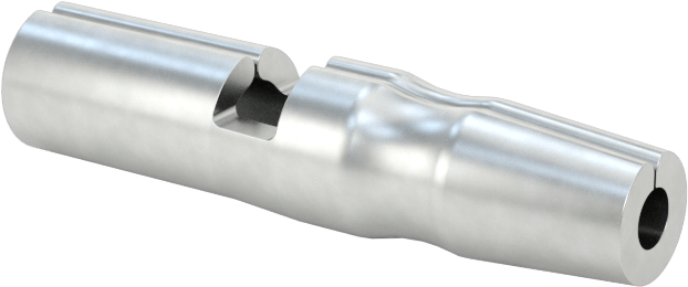 Gömme Fiş Terminalleri, Yalıtımsız, Erkek, 16-14 AWG için, 0.156" Tapa Çapı