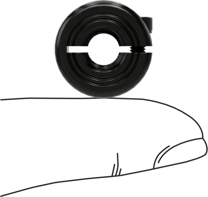 Sıkıştırmalı Kılavuz Vida Bileziği, M8 x 1.5 mm Dişli