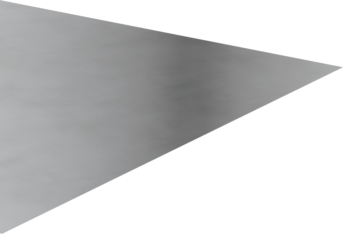 Metalize Nem Dirençli Polyester Film, 27" x 12 Fit x 0.002", Gümüş