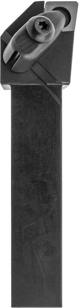 Döner Karbür Uç Tutucu, Dcln, Sol Yönlü, 1/2" iç çaplı daire çapı için, 3/4" Şaft Genişliği