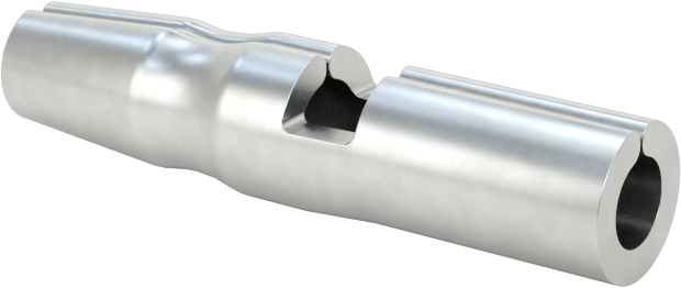 Gömme Fiş Terminalleri, Yalıtımsız, Erkek, 16-14 AWG için, 0.156" Tapa Çapı
