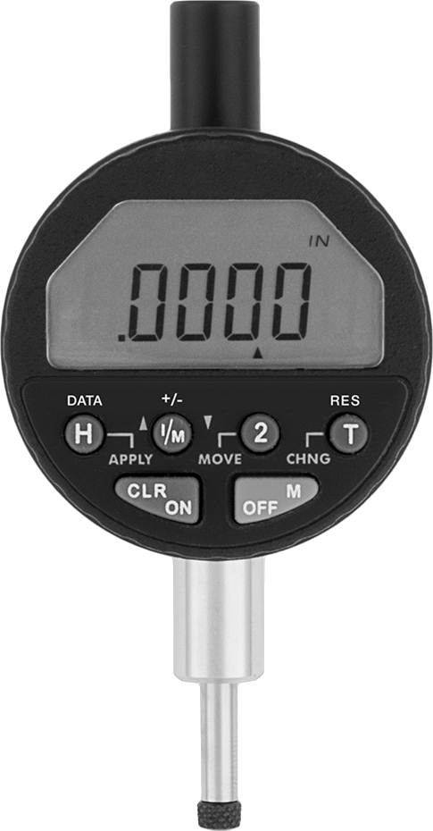 Elektronik Piston Komparatör, Sertifikalı, 0" - 0.400"/0 mm - 10 mm Ölçülen Mesafe