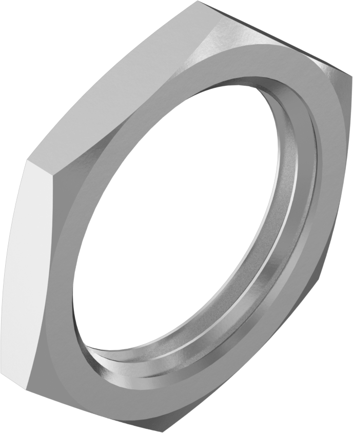 M20 Dişli 304 Paslanmaz Çelik Kilit Somunu, Orta ve Kalın Cidarlı Metal Çelik Kanal için — 304 Stainless Steel, Stainless Steel, Kilit So…