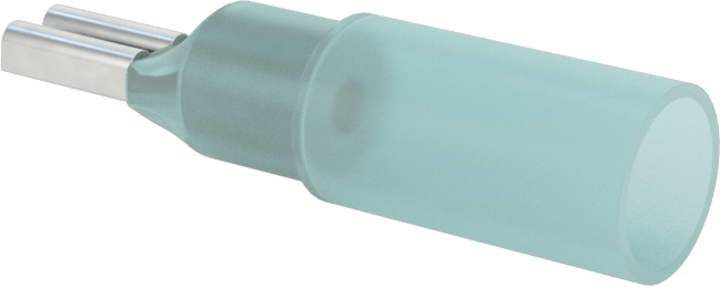Manşon Yalıtımlı Isıyla Daralan Faston Terminaller, Dişli, 16-14 AWG için, 0.110" Genişlik x 0.020" Kalınlık