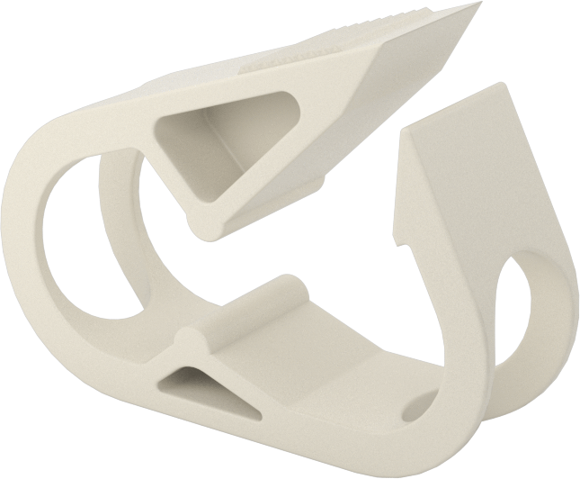 Temassız Akış Ayar Valfi, Tırnaklı Tutamak, Asetal, 3/32" ila 1/4" dış çaplı boru için