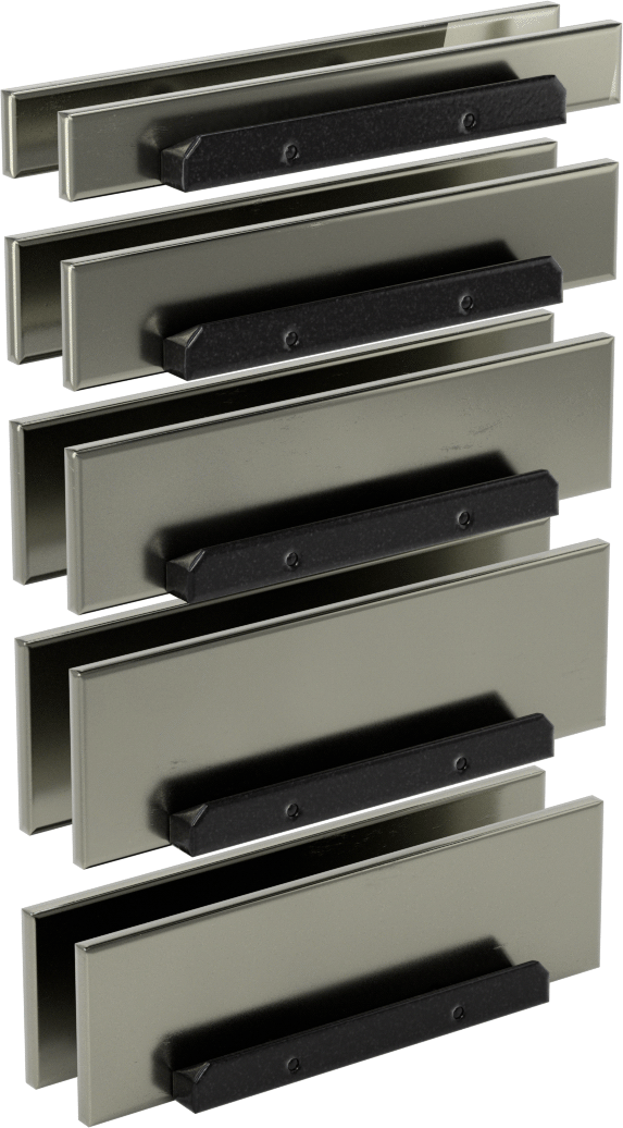 6" Genişliğinde Freze Makinesi Mengene Çeneleri için Paralel Set