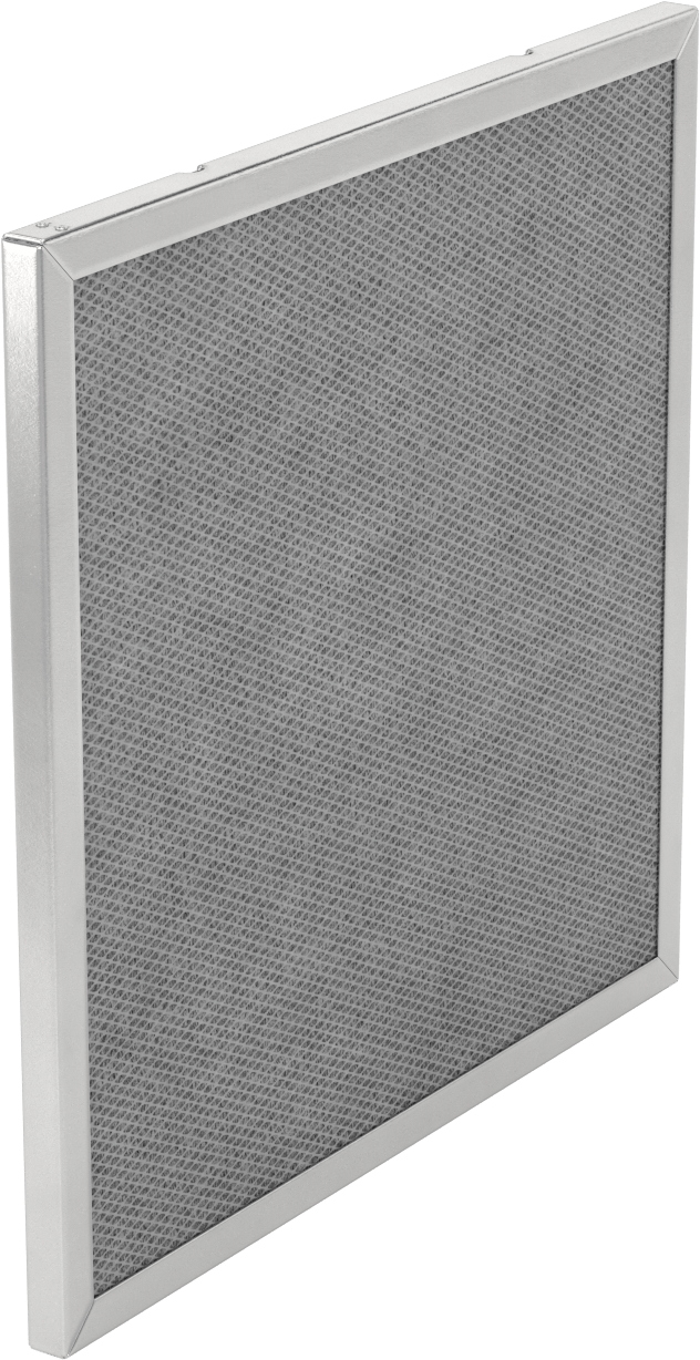 Uzun Ömürlü Yeniden Kullanılabilir Hasır Panel Hava Filtresi, 1/2" Kalınlık, 1 ila 299 inç kare Boyut, MERV 4