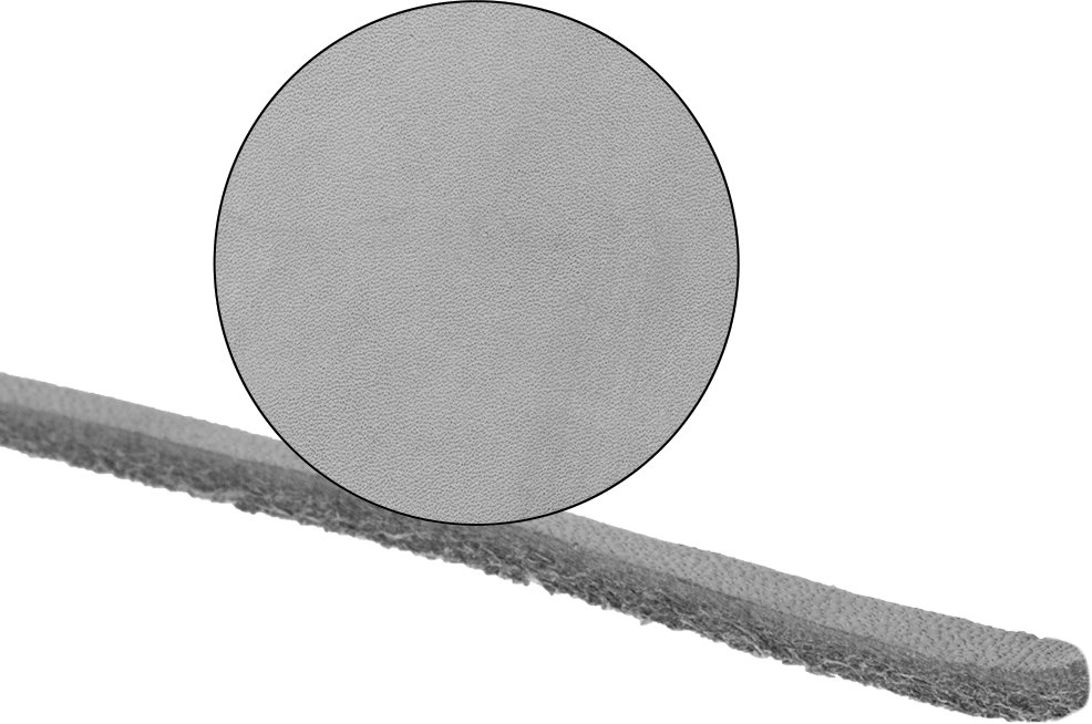 Esnek Deri Kordon, Deri Kordon, 1/8" Genişlik x 48" Uzunluk x 3/32" Kalınlık