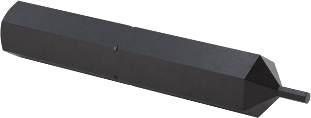 0.028" Altıgen Uç, 4 mm Altıgen Şaft — 0.028", 4 mm, Altıgen