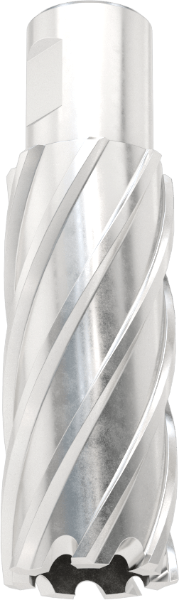 Manyetik Tabanlı Matkaplar için İçi Boş Kesici, 25 mm Çap, 1-1/8"-7 Kılavuz Boyutu için