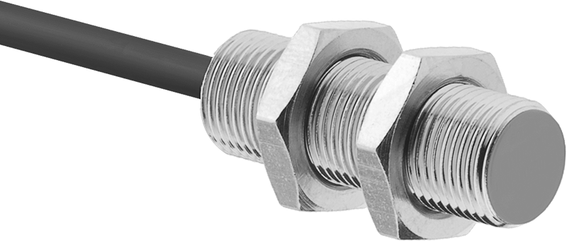 DC Metal Nesne Yakınlık Anahtarı, Paslanmaz Çelik, Kablo Uçlu Gömme, 8 mm Çap, NPN, 1 Kapalı ve 1 Açık