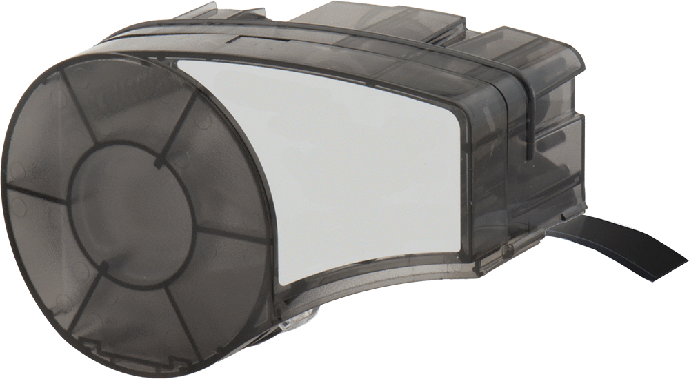 Brady M21 Etiket Yazıcı Bandı, Vinil, Model Numarası M21-375-595-Bk, 3/8" Genişlik