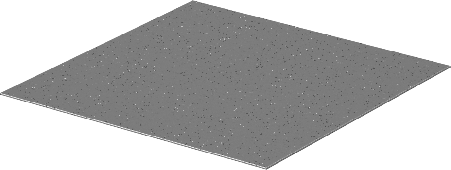 Kalay, 1/32" Kalınlık x 6" Genişlik x 6" Uzunluk
