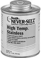 Bostik Never-Seez Sıkışma Önleyici Yağlayıcı, Yüksek Sıcaklık Paslanmaz Çelik