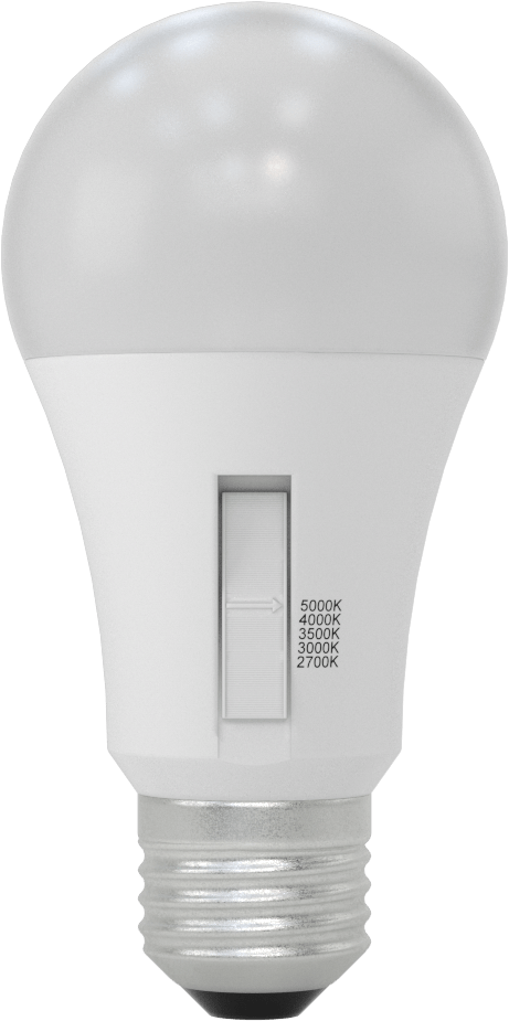 Hareket Algılayıcı Vidalı Tabanlı LED Ampul, A19, 60W Eşdeğer Akkor, 800 lümen