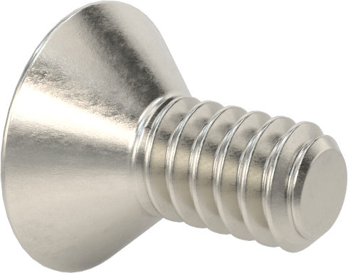 Kurcalamaya Dayanıklı Torx Havşa Başlı Vidalar, 18-8 Paslanmaz Çelik, 4-40 Diş Boyutu, 1/4" Uzunluk