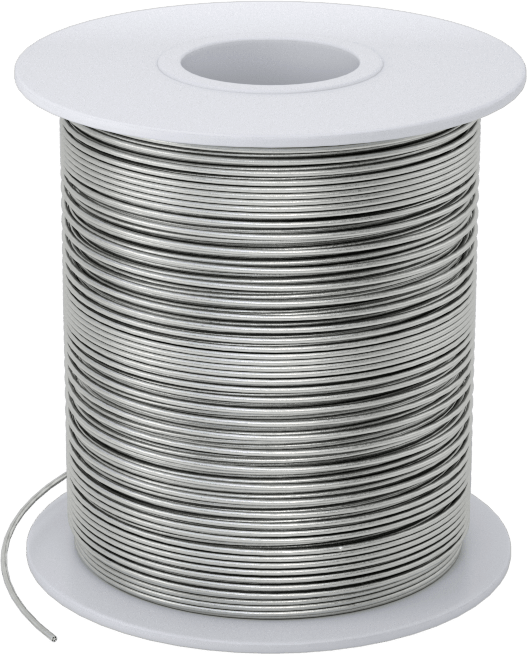 Elektronik Ürünler için Hızlı Akışlı Özlü Lehim, SN63Pb37 Bileşimi, 0.025" Çap, 1 lb.