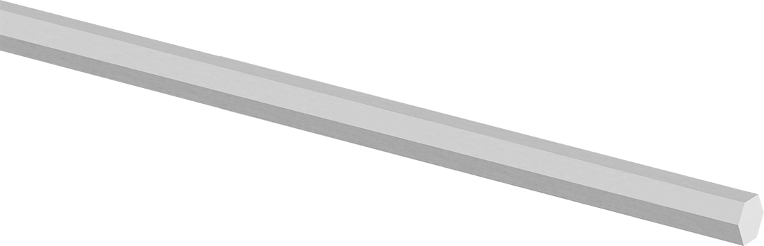 Çok Amaçlı 6061 Alüminyum Altıgen Çubuk, 5 mm Genişlik
