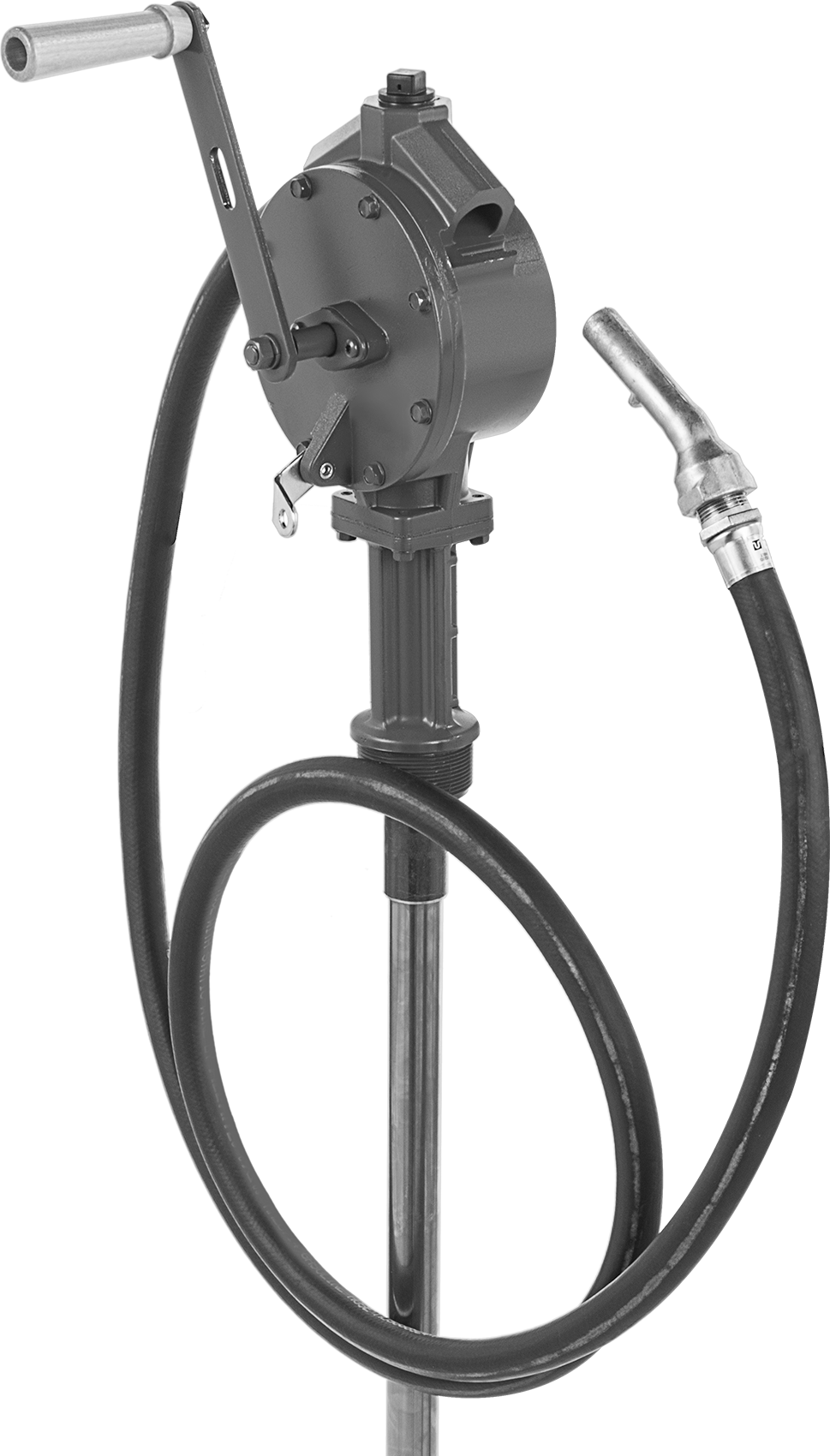 Yakıt için Pürüzsüz Akışlı Varil Pompası, Hortum ve Nozullu, 12.8 oz. Her Strokta Akış — Alcohol, Diesel Fuel, Ethanol, Gasoline, Kerosen…
