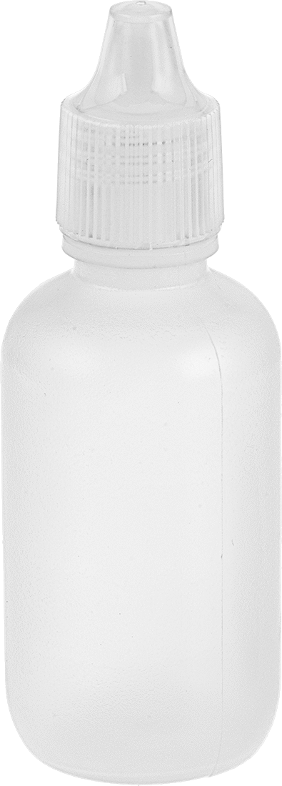 Steril Damlalık Sıkma Şişesi, 0.1 FL. oz Kapasite