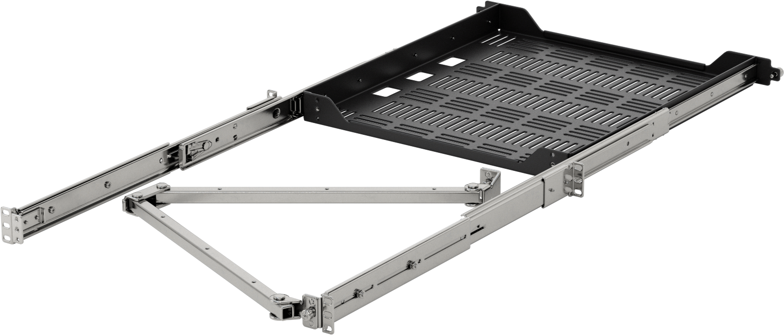 Elektronik Kabin Rafı, Toz Boyalı Çelik, 16" x 18" Raf