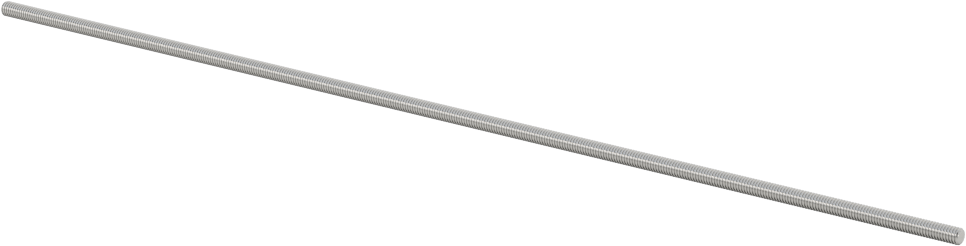 Ultra Hassas Kılavuz Vida, 17-4 PH Paslanmaz Çelik, M2 x 0.40 mm Diş Boyutu, 145 mm Uzunluk